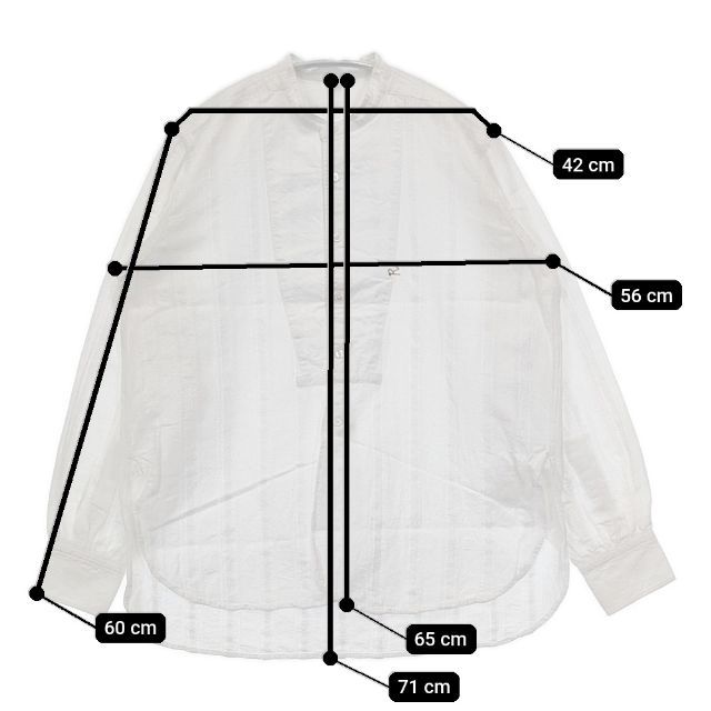 45R/45rpm インドカラミレースのビッグーグーシャツ 定価36300円