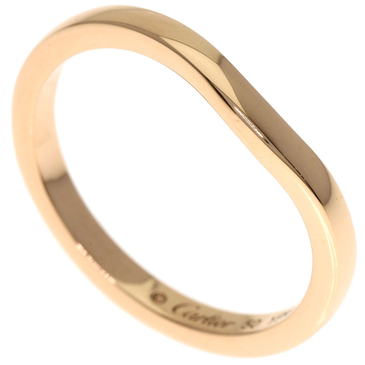 カルティエ バレリーナ ウェディング リング #50 B4098650 AU750 カルティエ バレリーナ ウェディング リング #50 B4098650 AU750