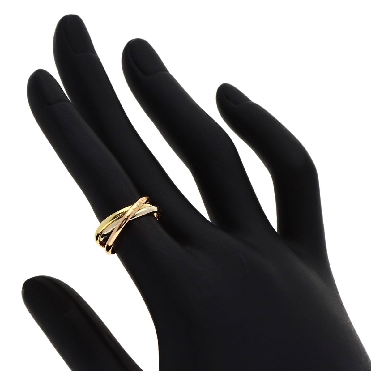 CARTIER カルティエ トリニティ XS #48 リング・指輪 K18YG K18PG