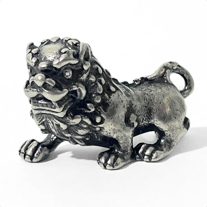 Minorel 白銅製 獅子 ライオン ミニ 置物 インテリア オブジェ 