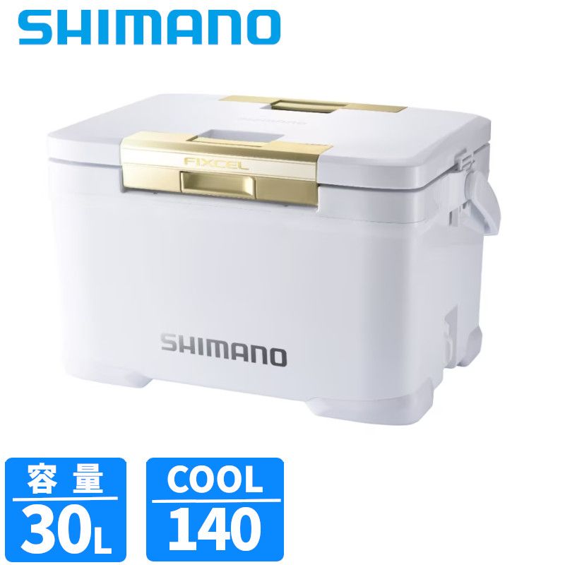シマノ クーラーボックス フィクセル UP 30L パールホワイト NF-130Z クーラーボックス
