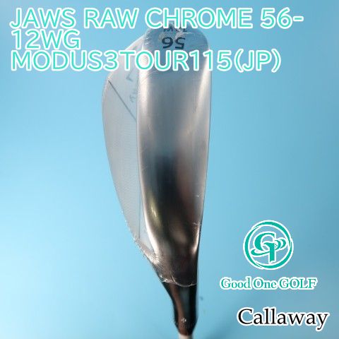 ウェッジ キャロウェイ JAWS RAW CHROME 56-12WG/MODUS3TOUR115(JP)/S
