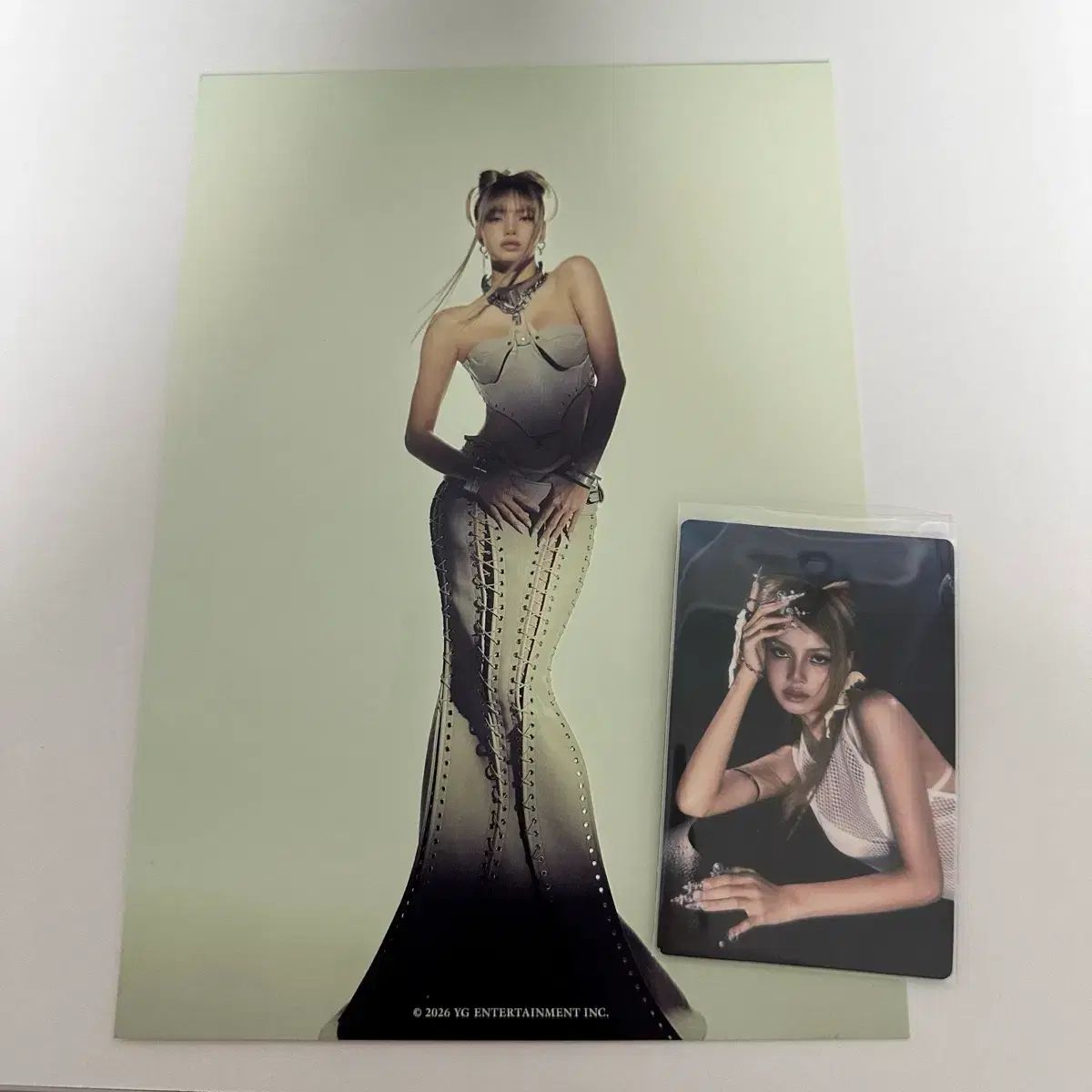 BLACKPINK 国中박 トレカ はがき リサ (LISA) - メルカリ