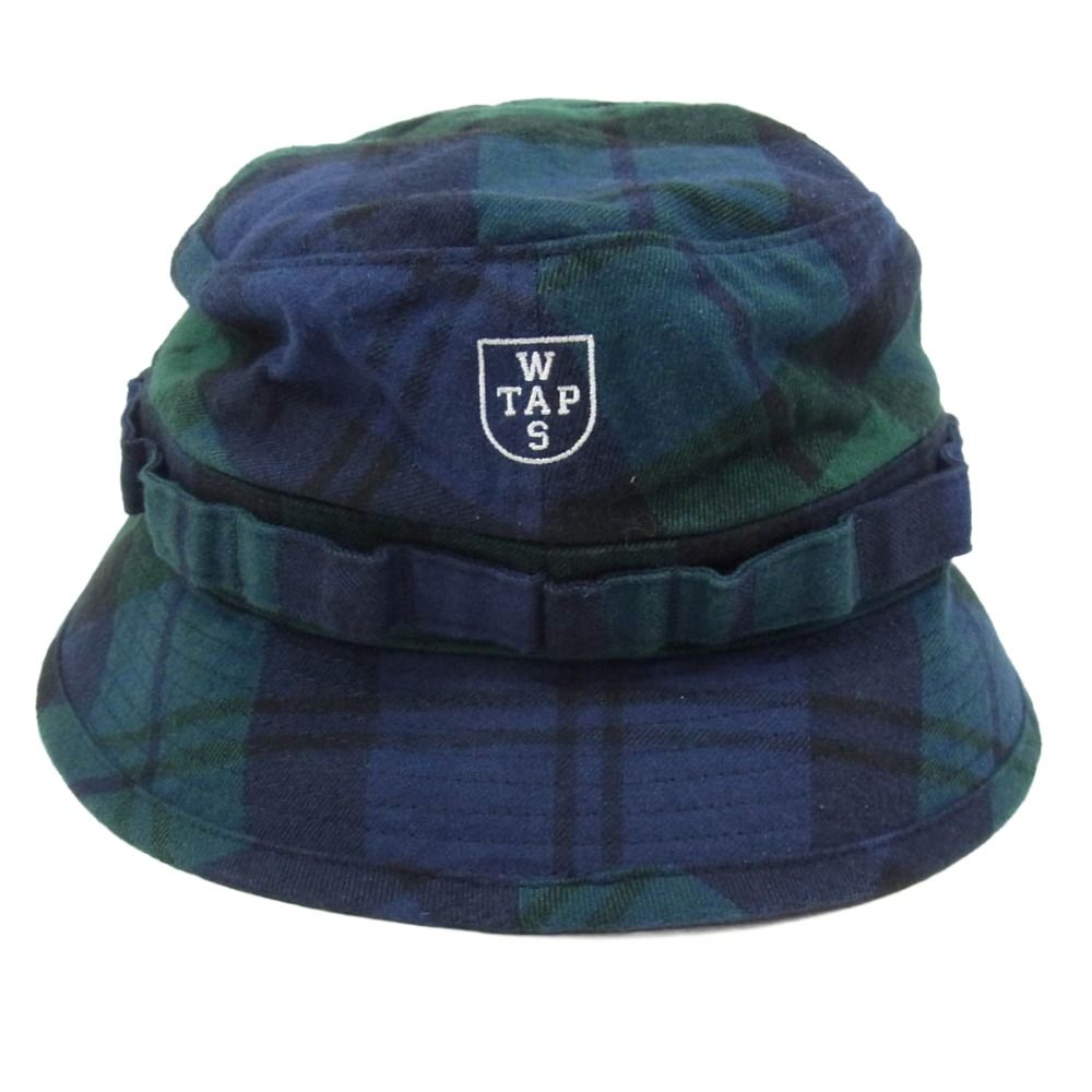 WTAPS ダブルタップス 22AW 222HCDT-HT12 FLANNEL JUNGLE HAT コットン