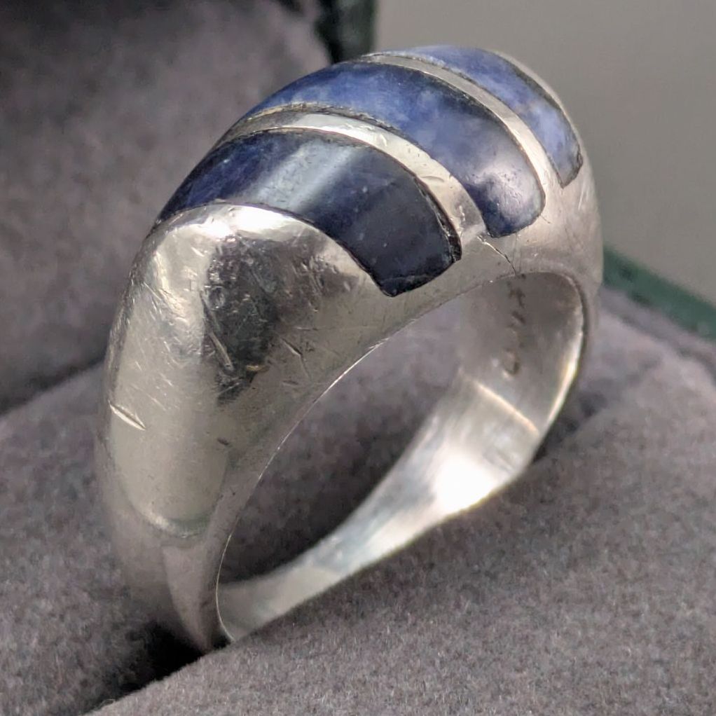 メキシカンシルバー TAXCO ヴィンテージ 19号 スターリングシルバー