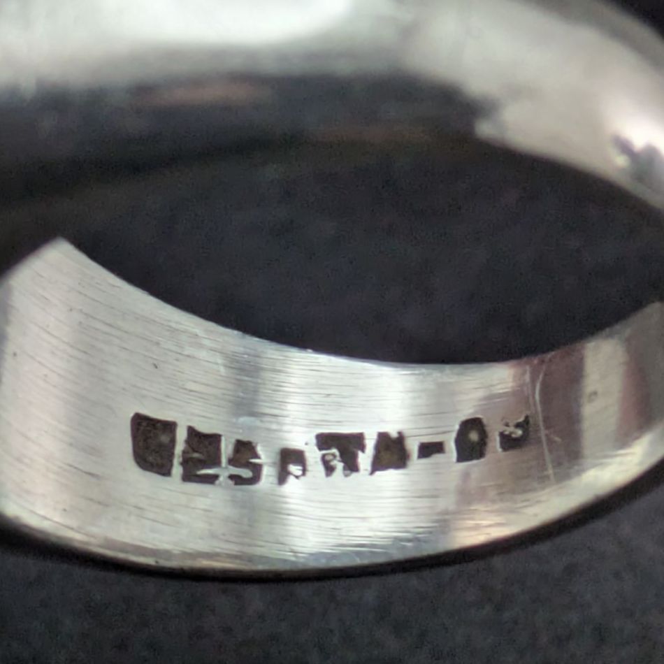 メキシカンシルバー TAXCO ヴィンテージ 19号 スターリングシルバー