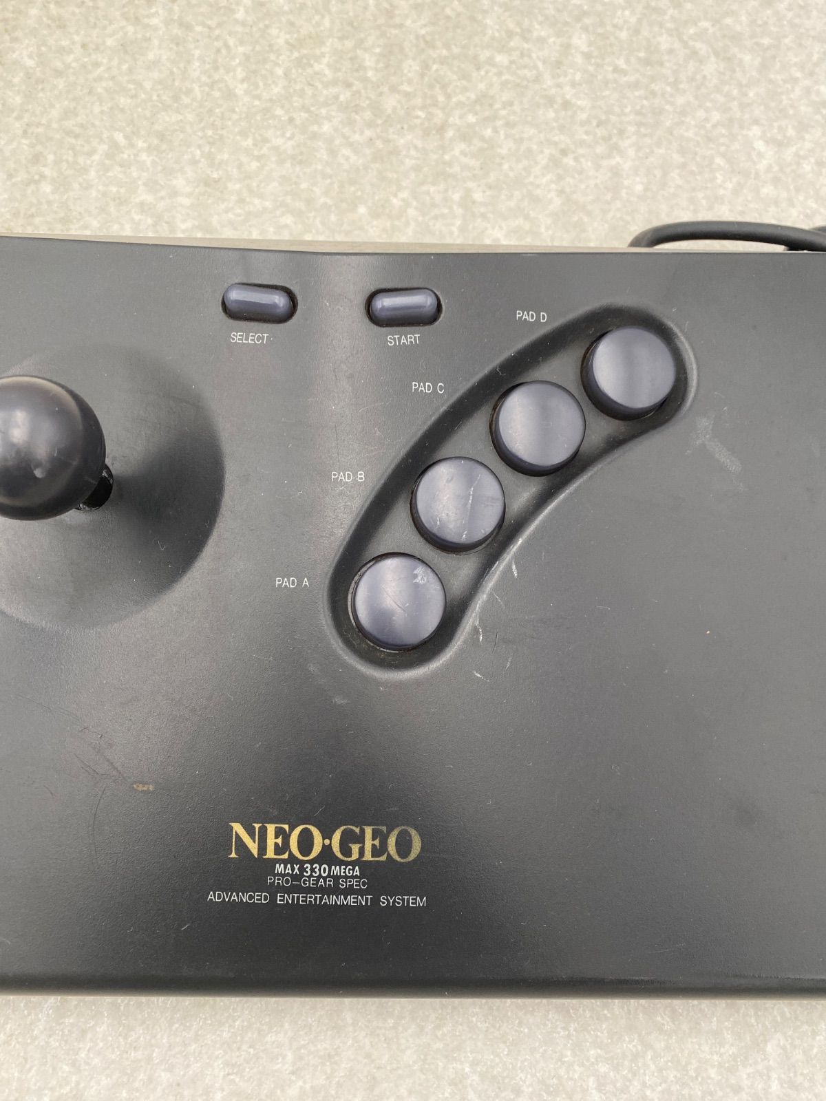 ネオジオ MAX 330 MEGA本体 アーケードスティック×2 【ジャンク