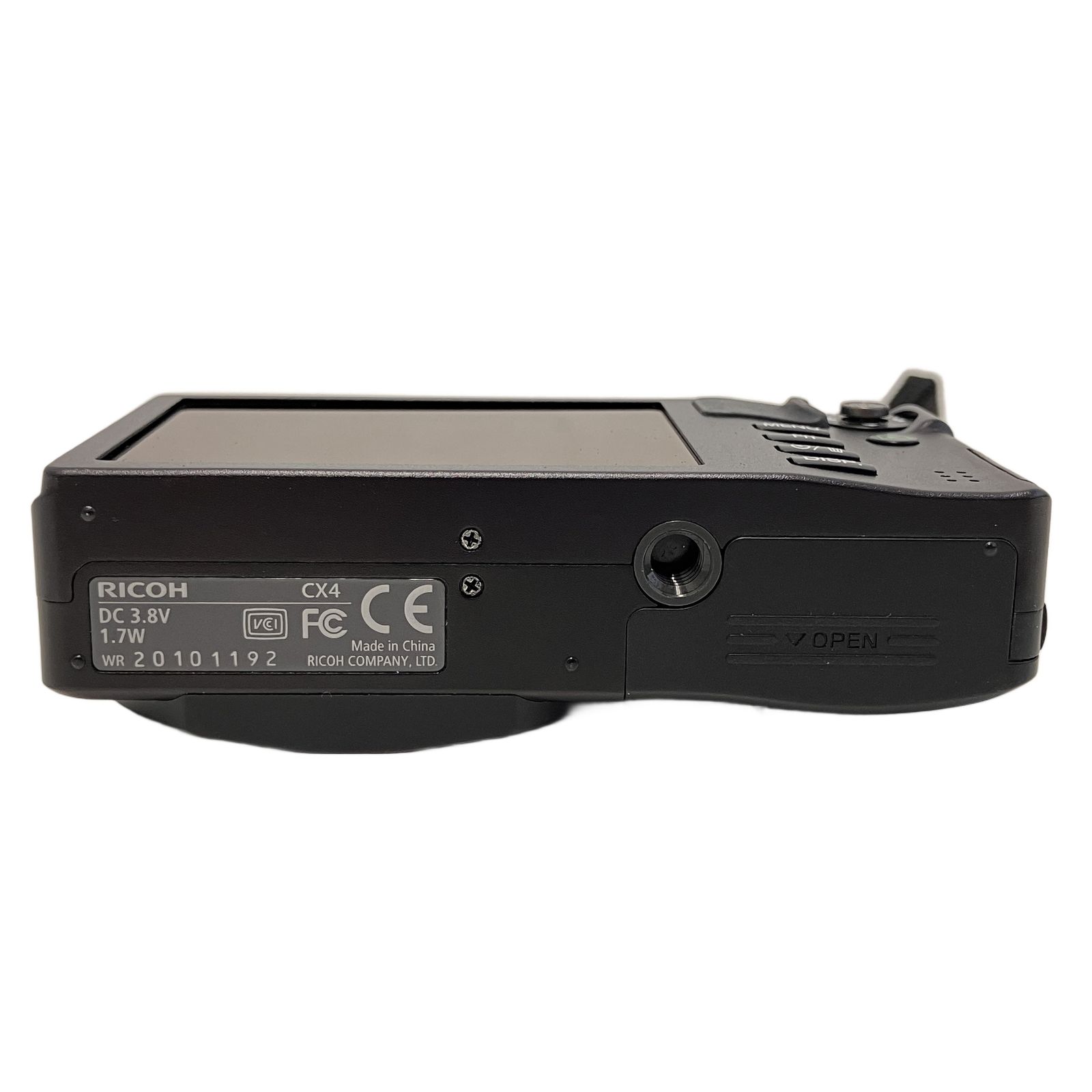 RICOH CX4 コンパクト デジタル カメラ ブラック コンデジ 中古