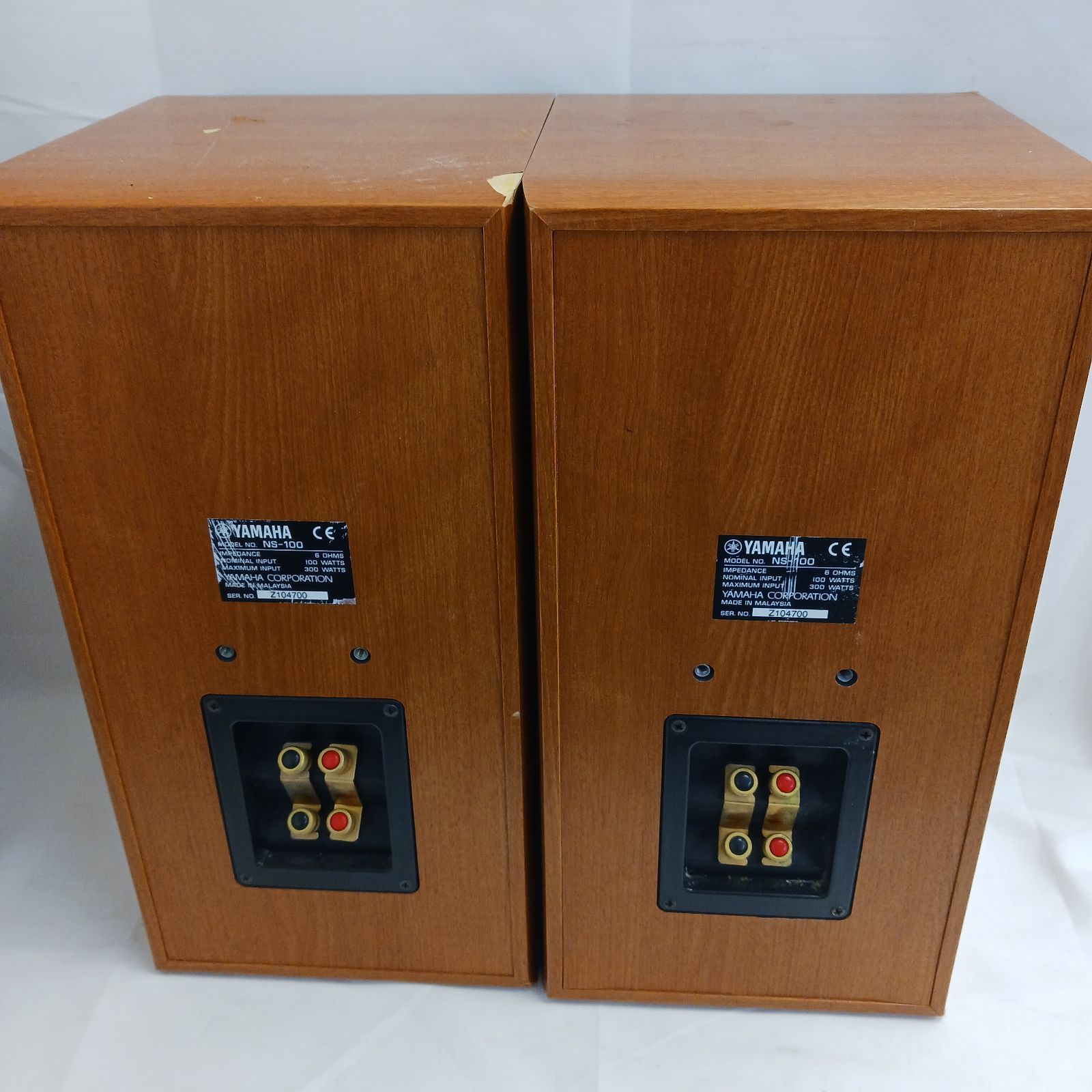 中古品】YAMAHA（ヤマハ）スピーカーシステム NS-100 ペア ジャンク品