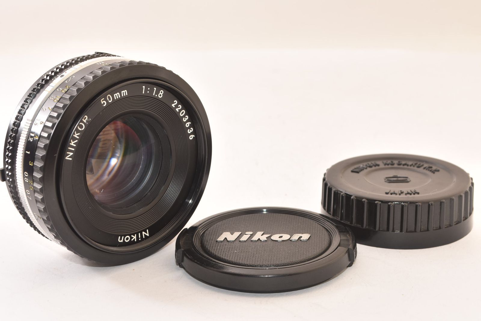 Nikon ニコン Ai-s NIKKOR 50mm F1.8 パンケーキレンズ J2603010