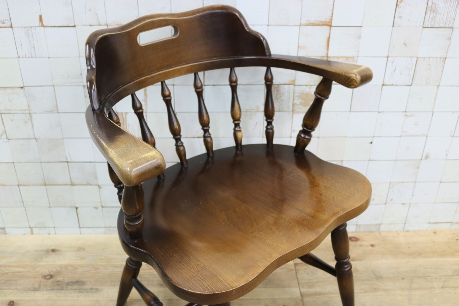 GMIS541B○飛騨産業 / HIDA キツツキ ウィンザーチェア ダイニング