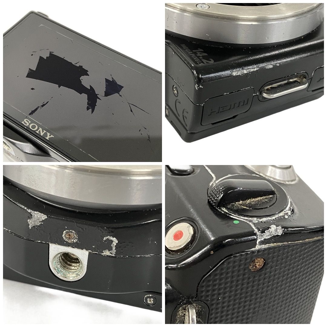 SONY α NEX-5 18-55mm F3.5-5.6 16mm F2.8 ダブルレンズキット ミラー