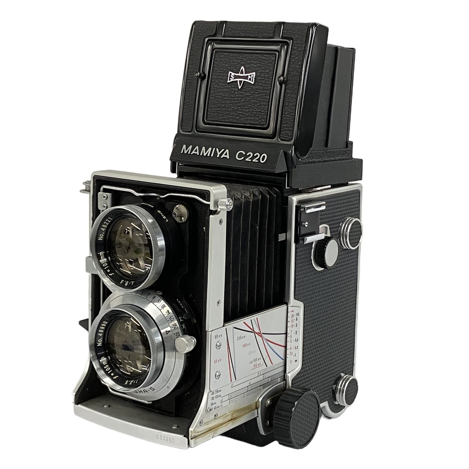 Mamiya C220 PROFESSIONAL ボディ MAMIYA-SEKOR F3.5 105mm レンズ