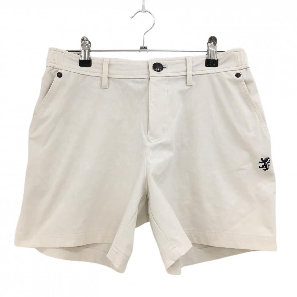 アドミラル ショートパンツ アイボリー 花総柄地模様 レディース M