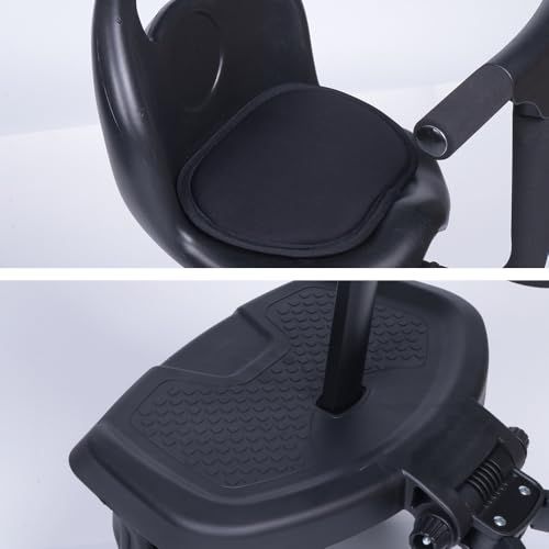  seathestars ベビーカーステップ ボード バギー サドル 背もたれ付き ボード ステップ 座れる 立ち 折りたたみ 補助ペダル ふたり乗り 二人乗り 取り外し 耐荷重25kg 彡 整理しやすい ベビーカー バギー 外出 移動用品