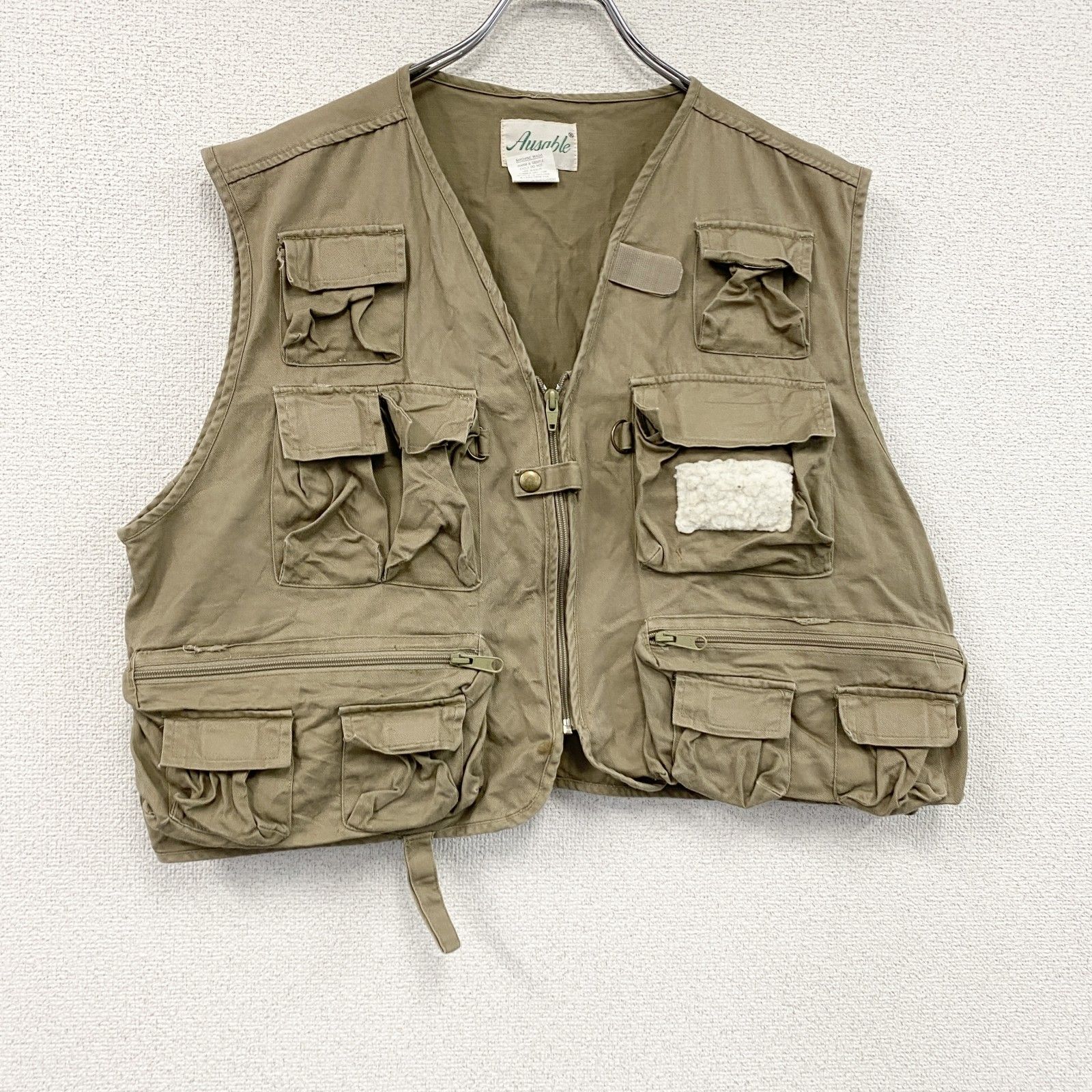 古着 used ～00s Ausable フィッシングベスト ヴィンテージ ベージュ