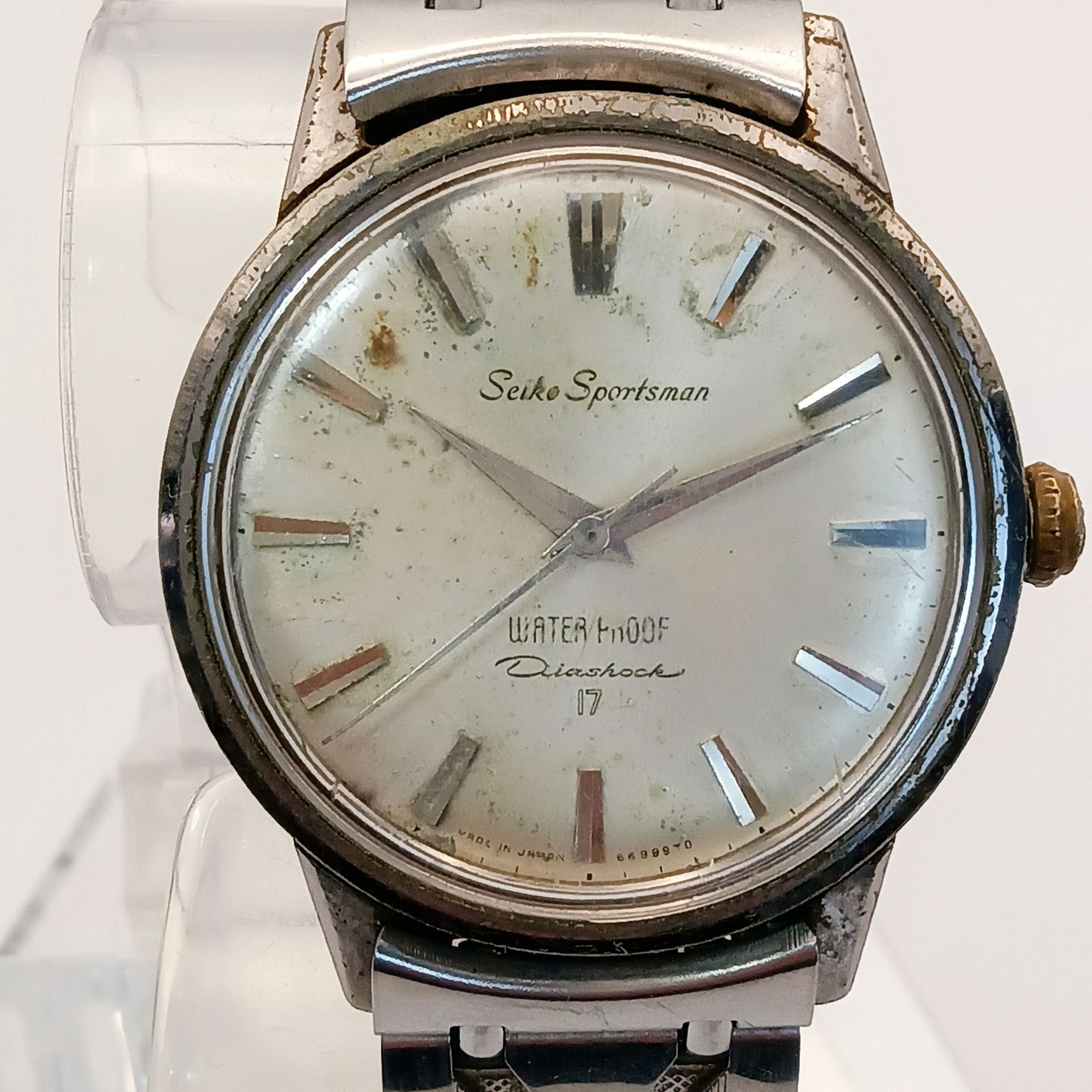稼働 良品】0304-6 SEIKO Sporisman セイコー スポーツマン 14091 