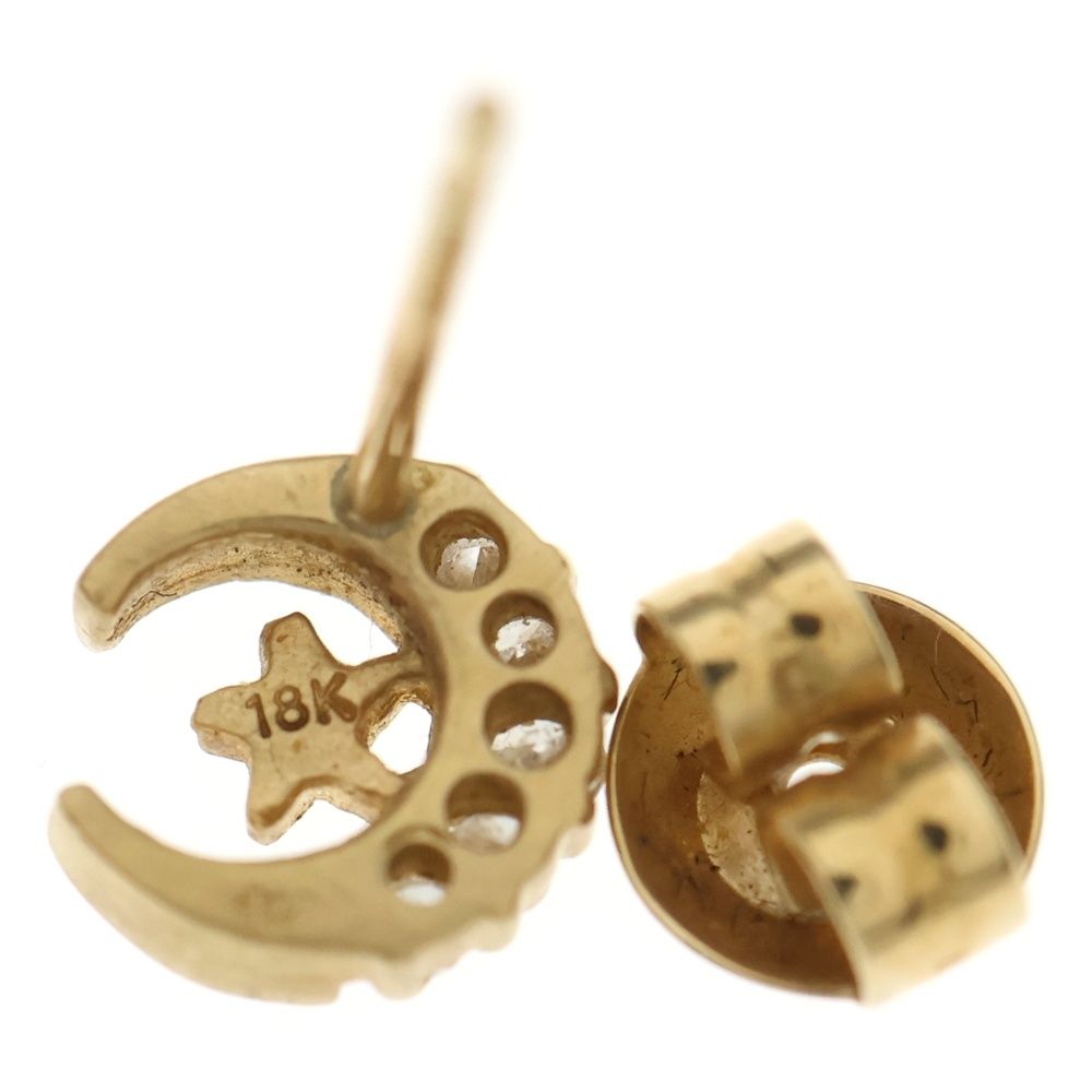 Loree Rodkin (ローリーロドキン) クレセントムーン ピアス 片耳 K18