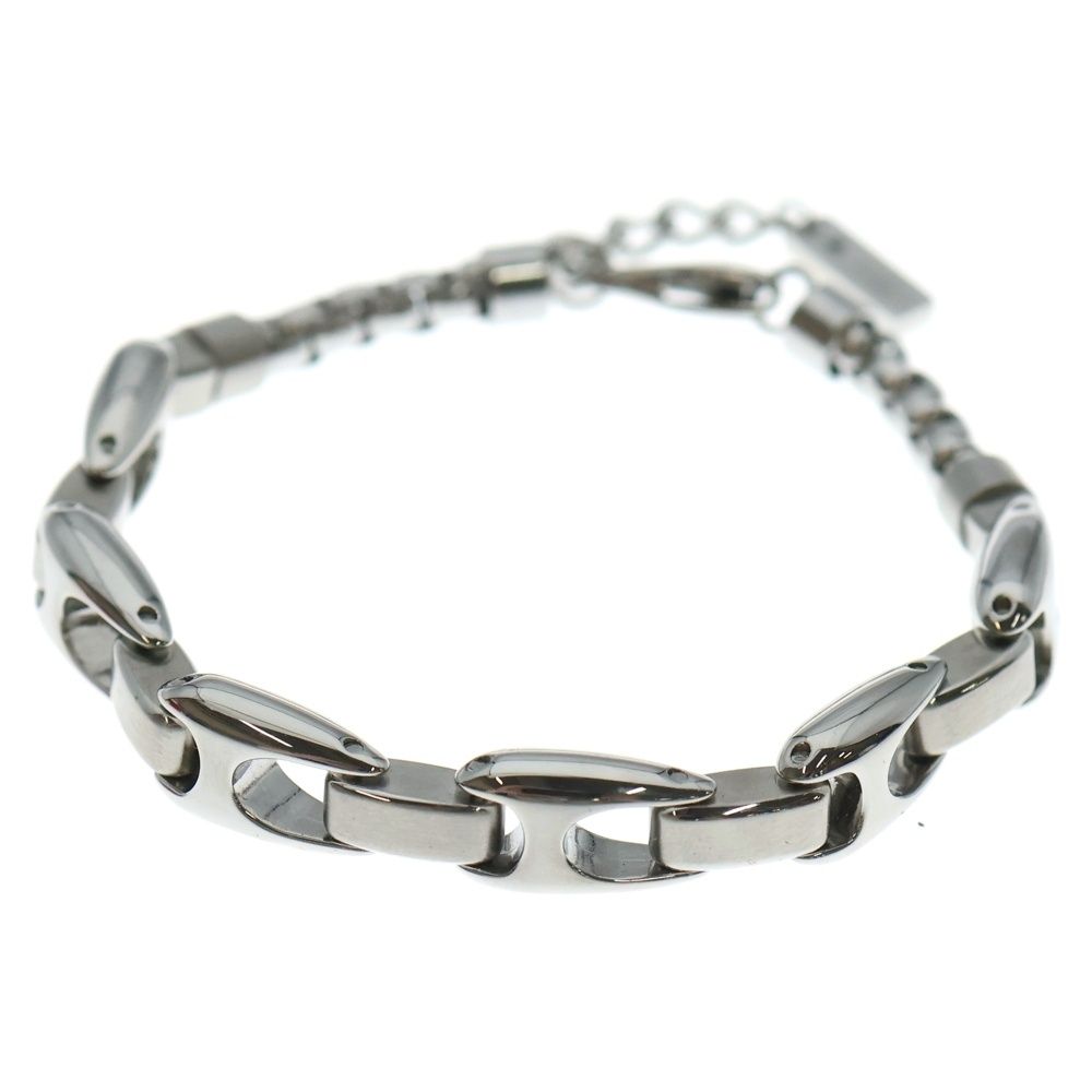 DIESEL (ディーゼル) シルバーロゴチェーンブレスレット - メルカリ