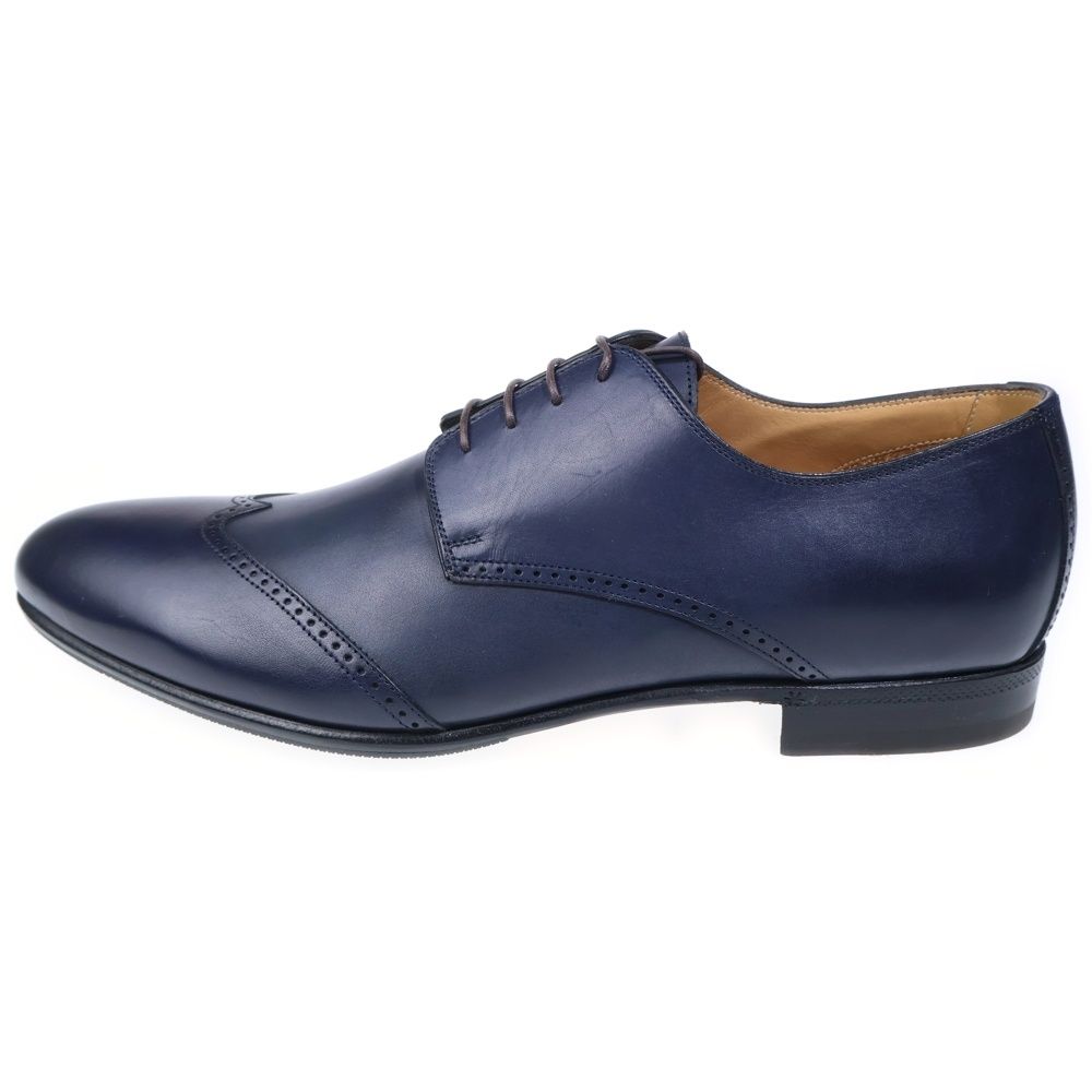 Sergio Rossi (セルジオロッシ) ウィングチップシューズ ネイビー