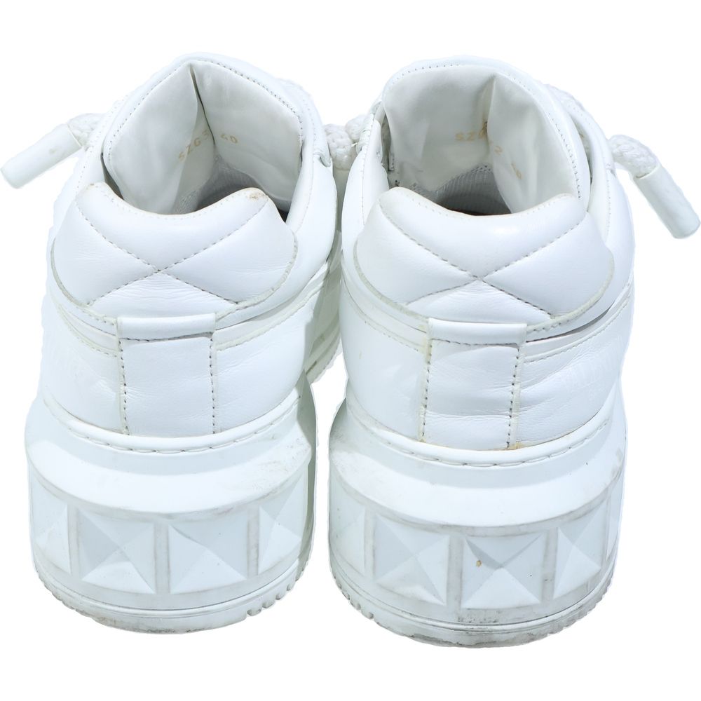 VALENTINO (ヴァレンティノ) ワンスタッズ XL ナッパレザー ロートップ