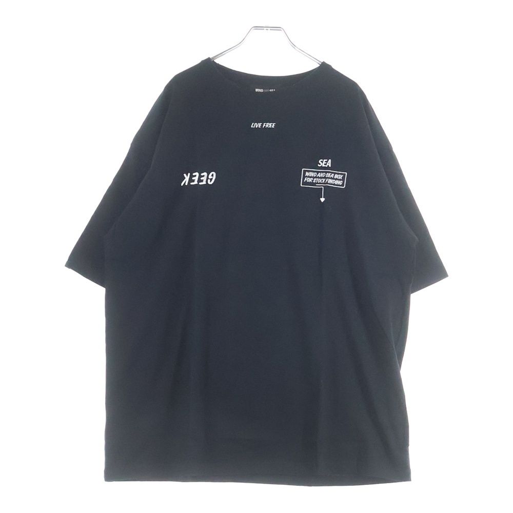 WIND AND SEA (ウィンダンシー) ×GEEK ARCVBX HOME WORK TEE ロゴ刺繍