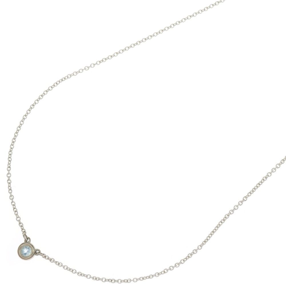 TIFFANY & Co. (ティファニー) バイザヤード アクアマリン ネックレス