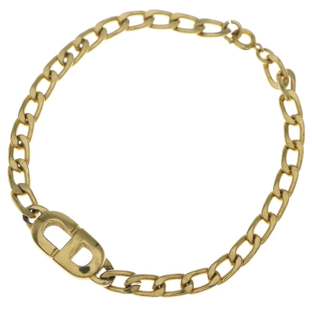 Christian Dior (クリスチャンディオール) CDロゴ チェーン