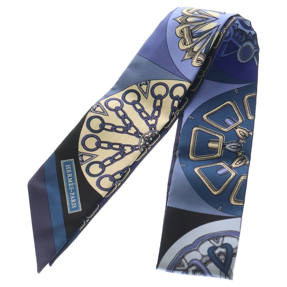 HERMES (エルメス) ツイリー カレイドスコープ エフェクト シルク