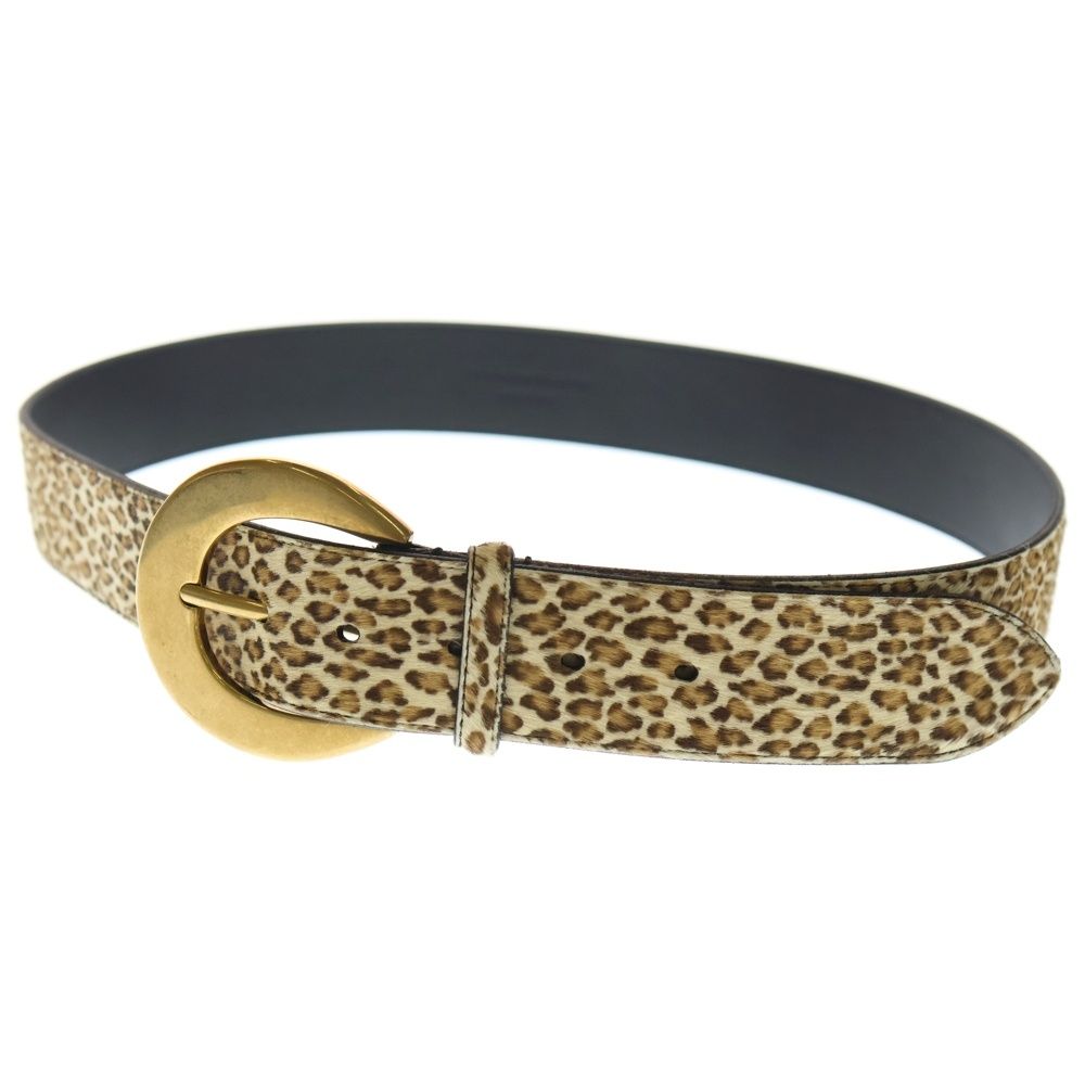 SAINT LAURENT PARIS (サンローランパリ) メタルバックル レオパード