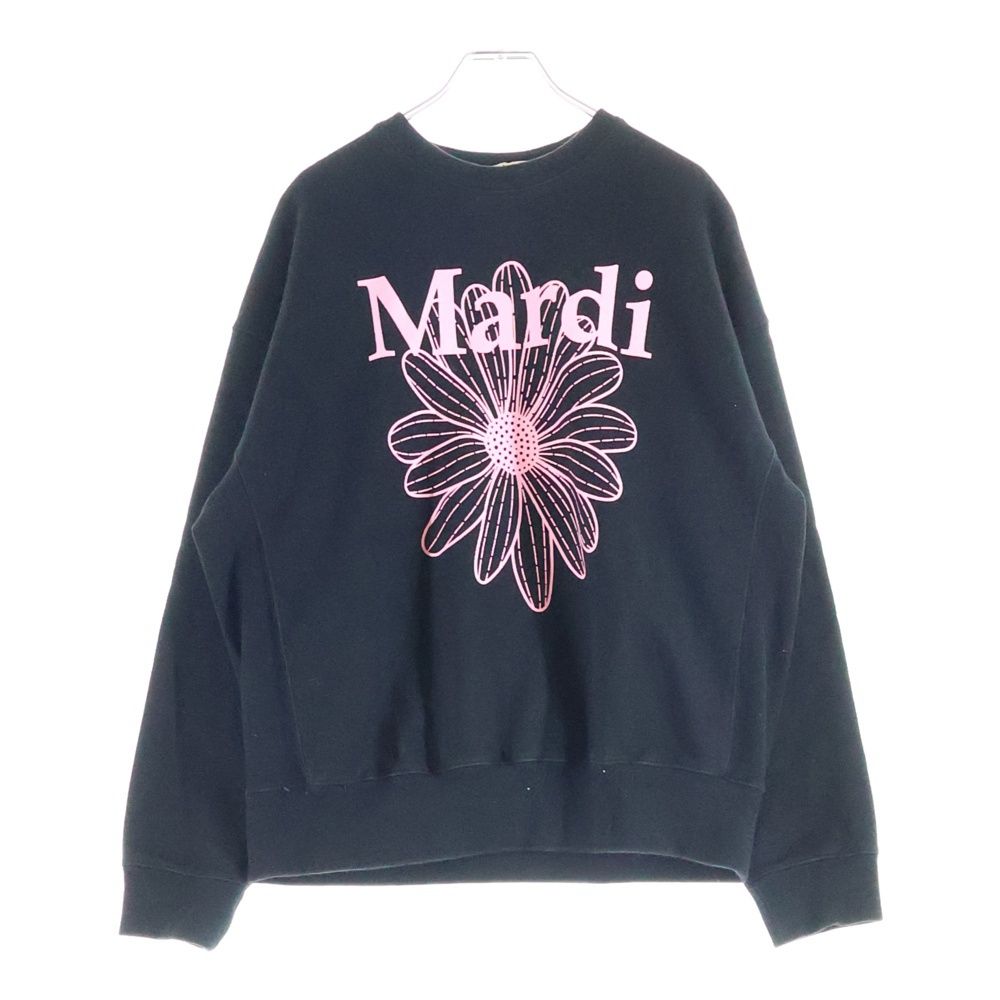 未使用 MardiMercredi フラワープリント トレーナー Mardi Mercredi (マルディメクルディ) Flower Print Crewneck