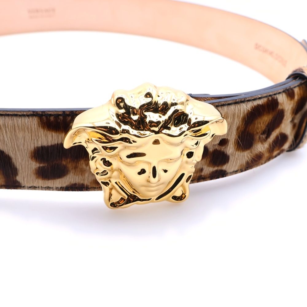 VERSACE レオパード ヴェルサーチ レオパード柄ストレッチ メデューサ