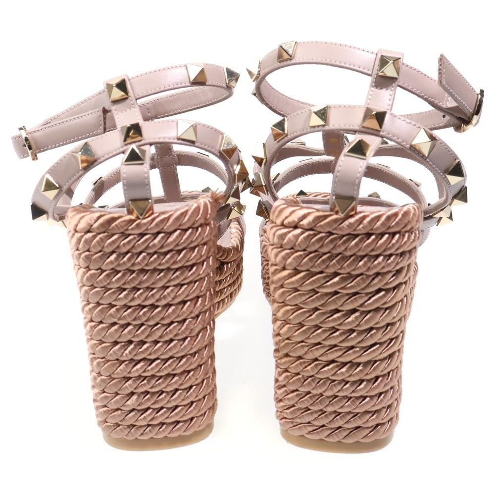 VALENTINO (ヴァレンティノ) ロックスタッズカーフスキンウェッジ