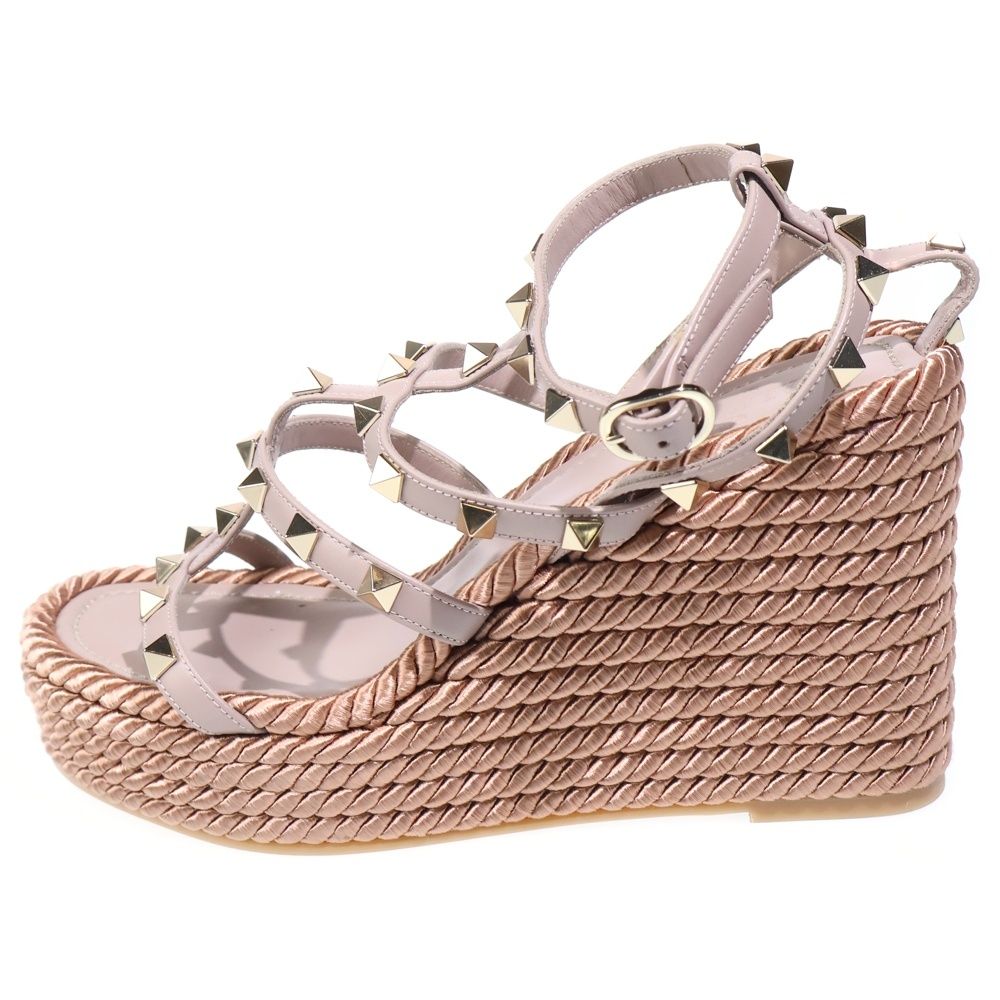 VALENTINO (ヴァレンティノ) ロックスタッズカーフスキンウェッジ