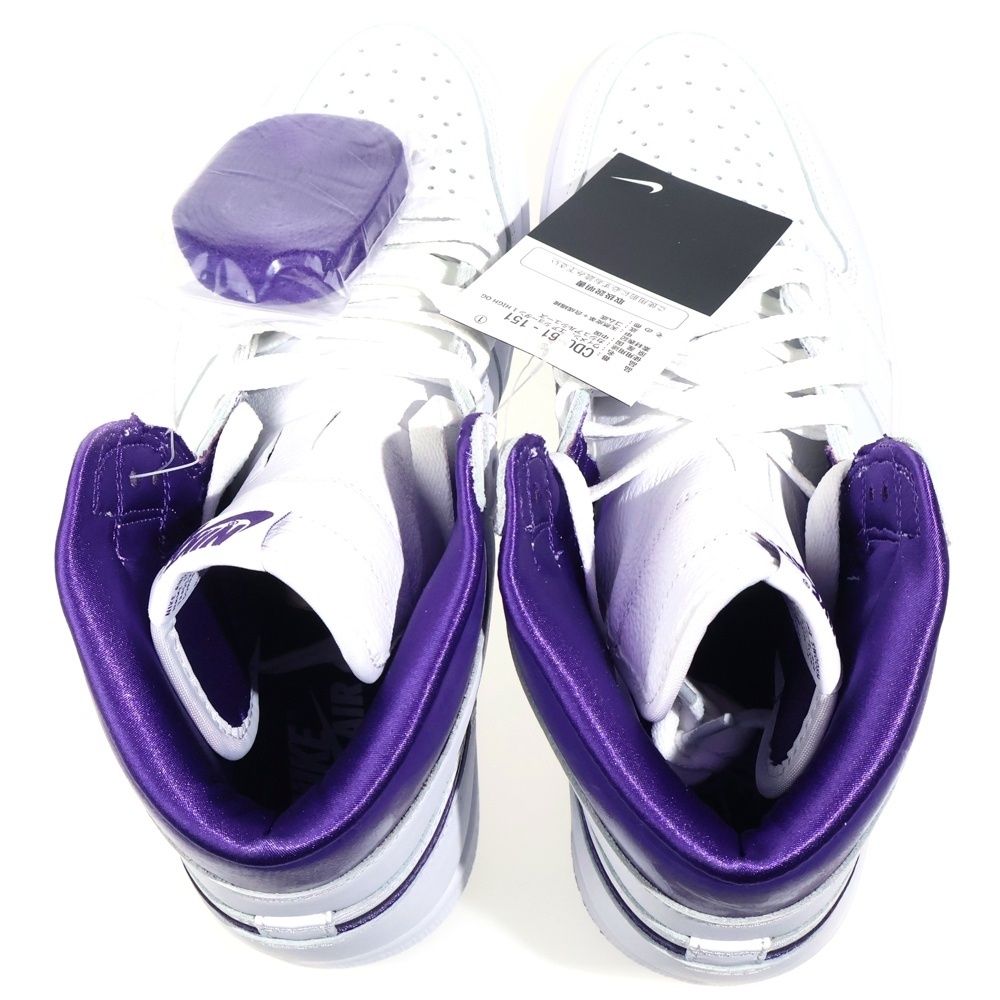 NIKE (ナイキ) WMNS AIR JORDAN 1 HIGH OG COURT PURPLE ウィメンズ 