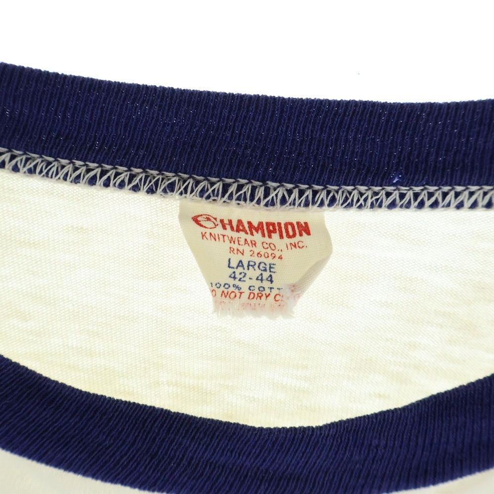CHAMPION (チャンピオン) 60S VINTAGE ヴィンテージ ランタグ 染み込み