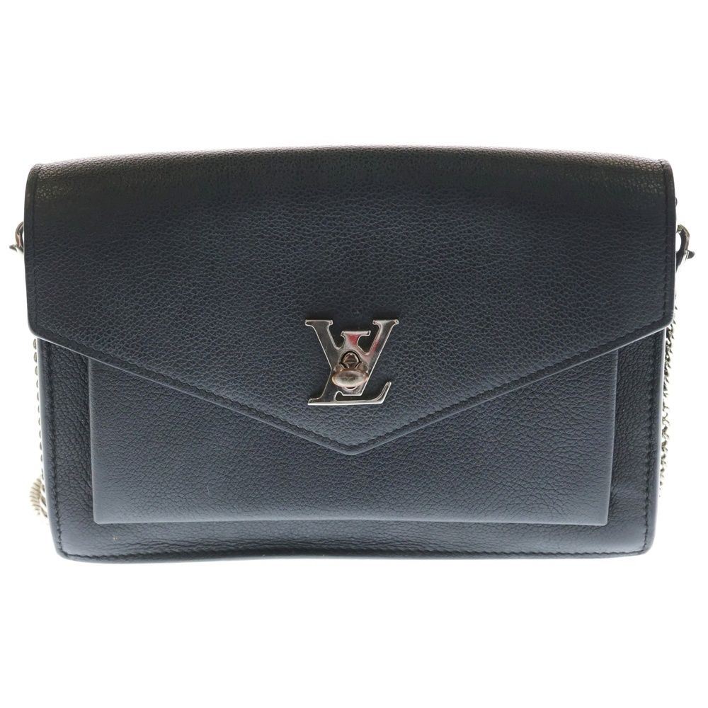 LOUIS VUITTON (ルイヴィトン) LVロゴ ポシェット ロックミー チェーン