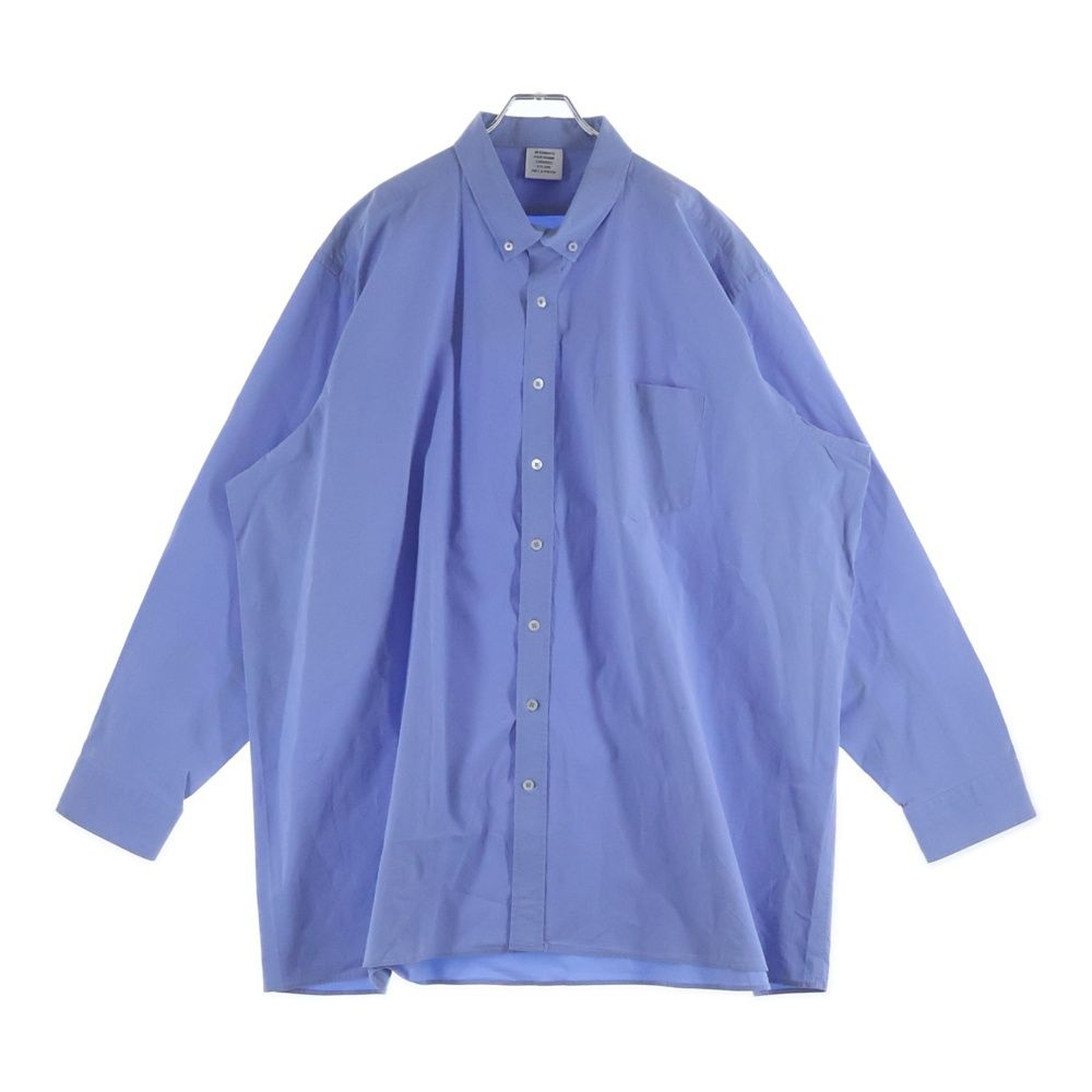 VETEMENTS (ヴェトモン) 18SS バックロゴプリント オーバーサイズ 長袖