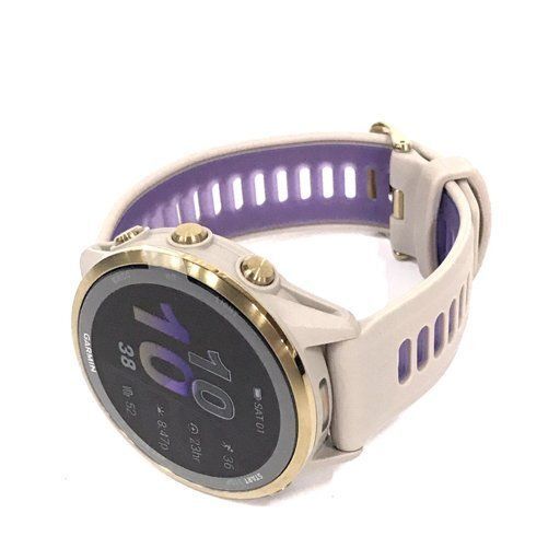 新品 未使用 ガーミン スマートウォッチ ウェアラブル 時計 GARMIN Forerunner 970 French Grey/Indigo リファレンス 010-02969-52 フラッグシップ GPS ランニングウォッチ 6436494