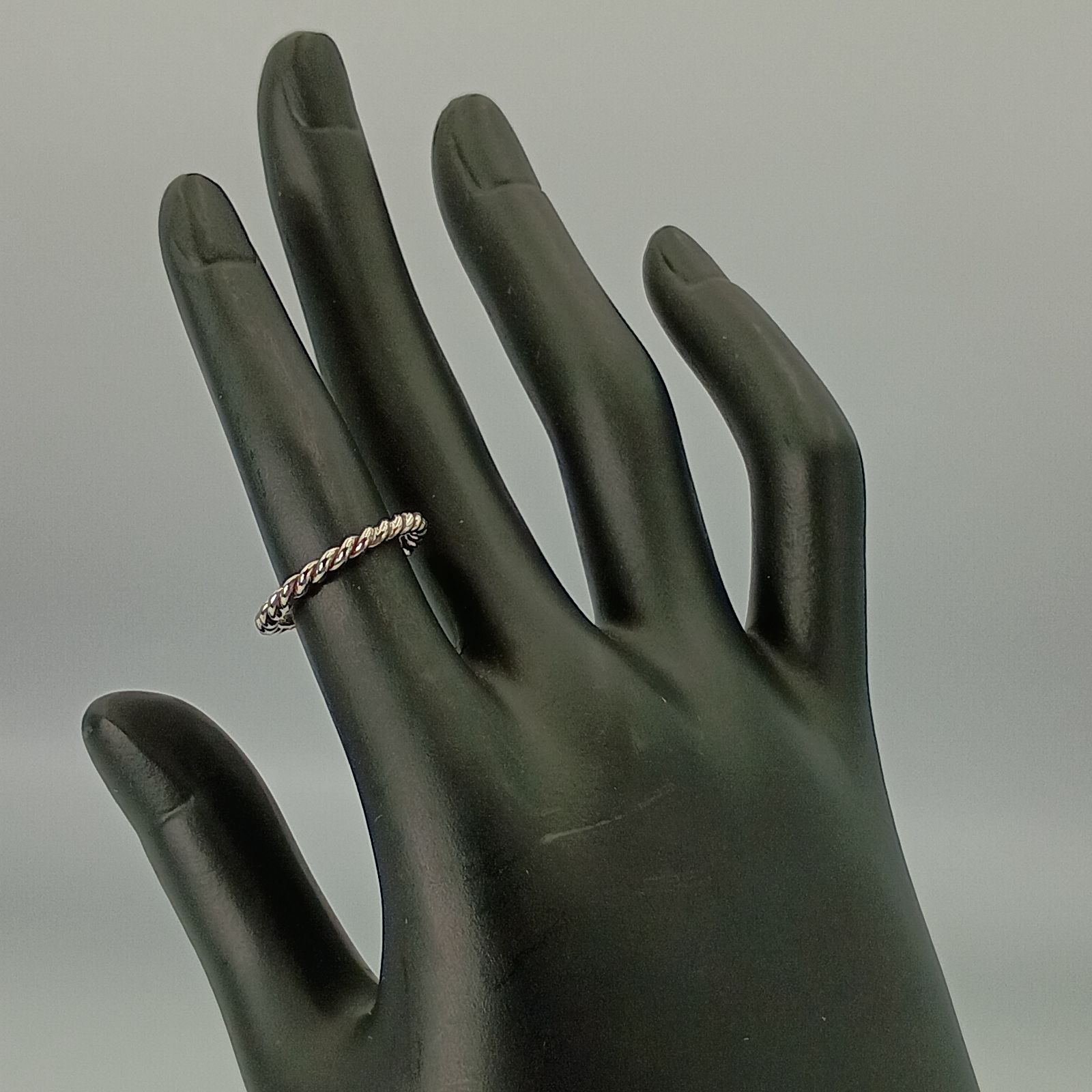 TIFFANY&Co. ティファニー 9号 ナロー ツイストリング 指輪 レディース