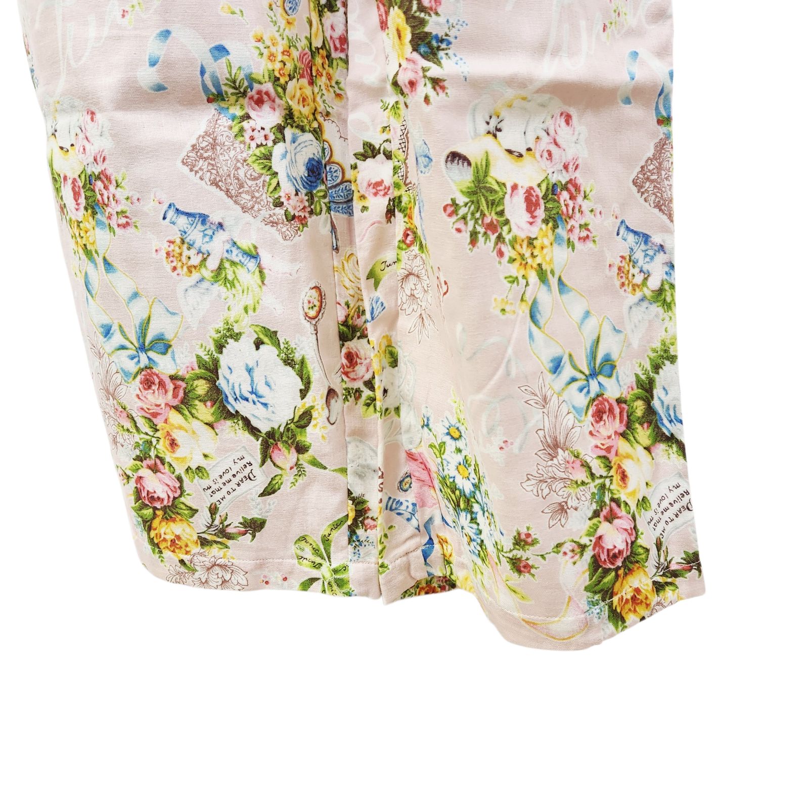 鴨居羊子パジャマ 新品未使用‼️TUNIC 春夏 9分袖 全開きのパジャマ W