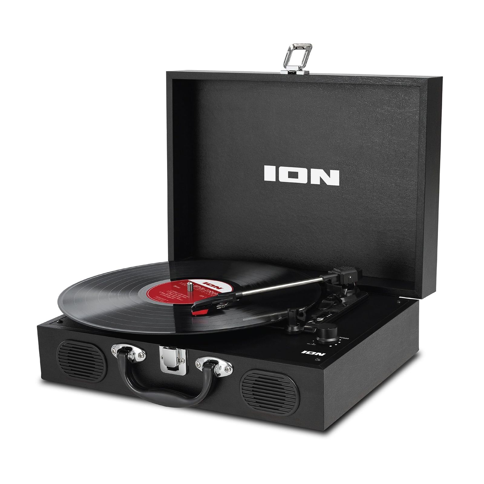 ◇ION Audio レコードプレーヤー スピーカー内蔵 ポータブル スーツ