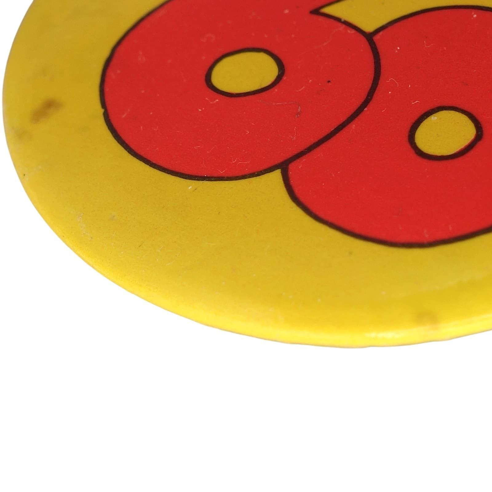 I AM 60 レトロ 缶バッジ 数字 缶バッチ ピンバッジ 60歳 誕生日