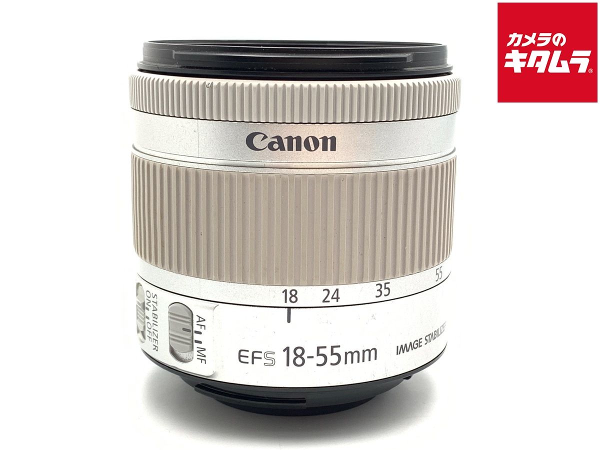 中古】 【並品】 キヤノン EF-S18-55mm F4-5.6 IS STM シルバー - メルカリ