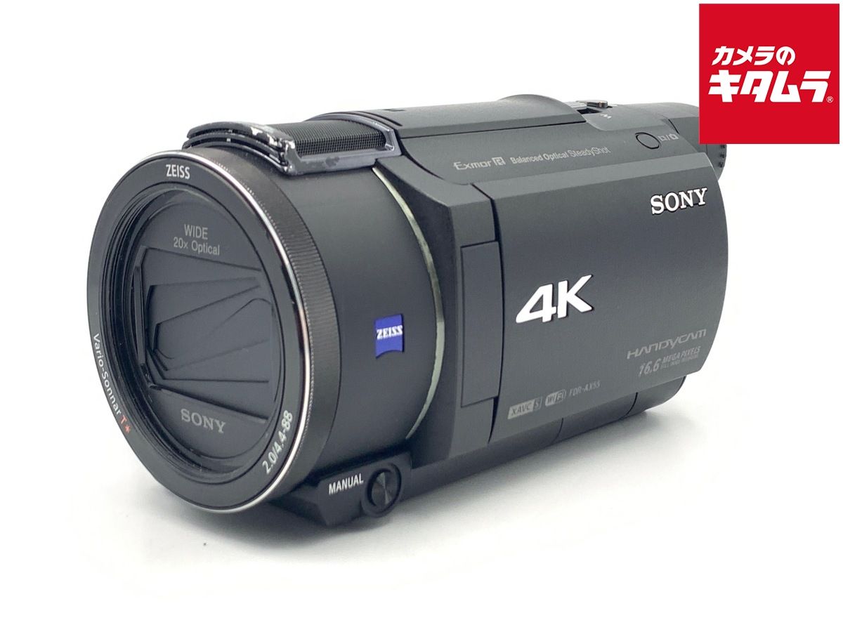 中古】 【並品】 ソニー デジタル4Kビデオカメラレコーダー FDR-AX55