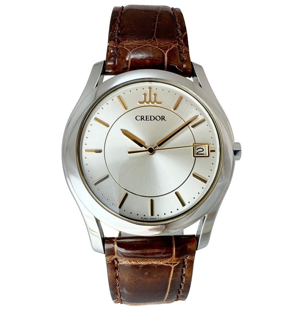 CREDOR クレドール】8J82-0AB0 セイコー SEIKO クオーツ 中古 メンズ 