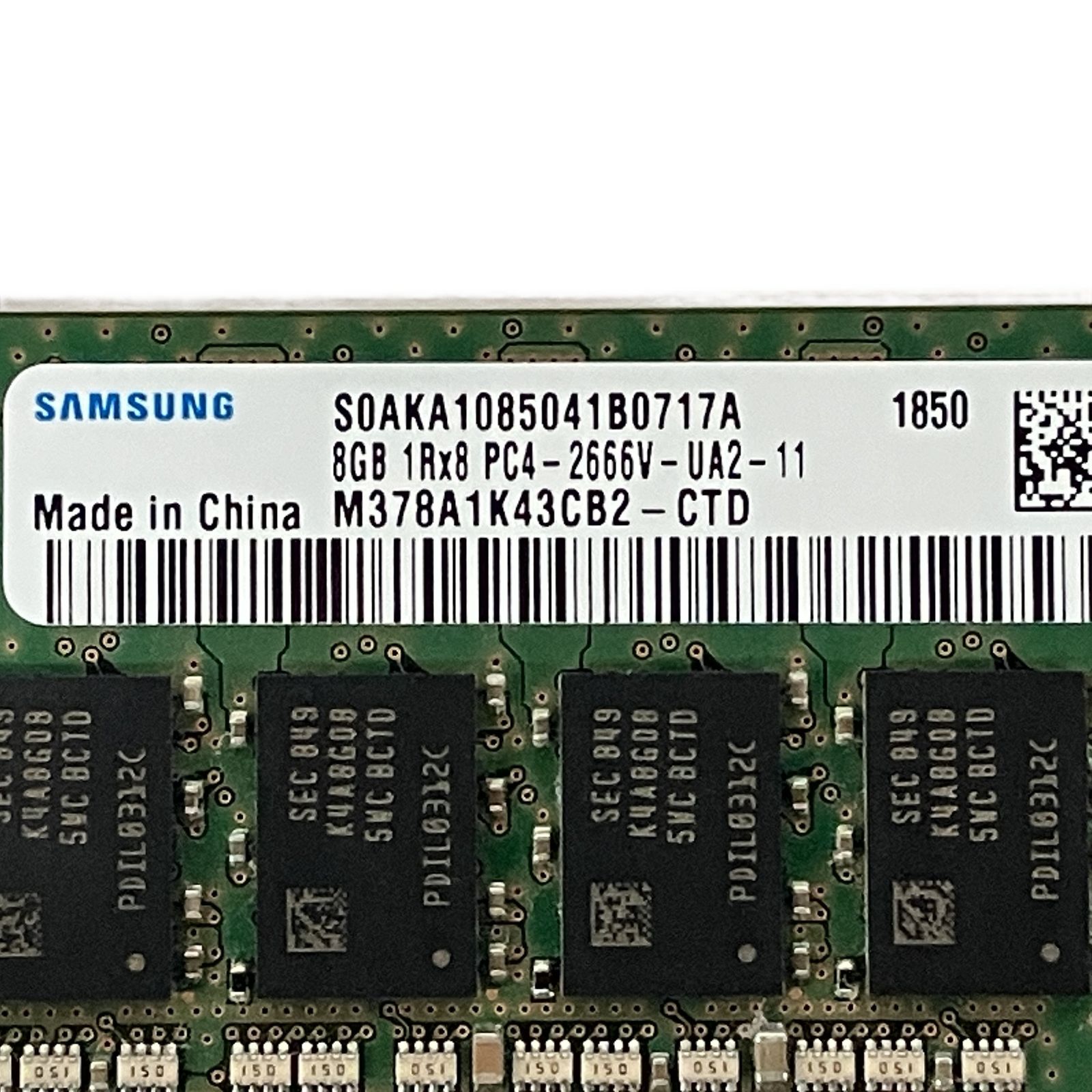 SAMSUNG M378A1K43CB2-CTD 16GB (8GBx2枚) PC4 21300 DDR4 2666