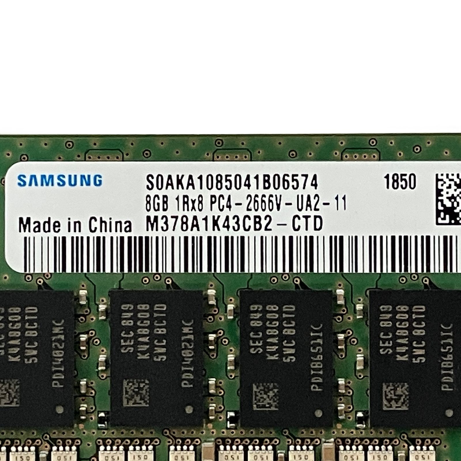 SAMSUNG M378A1K43CB2-CTD 16GB (8GBx2枚) PC4 21300 DDR4 2666