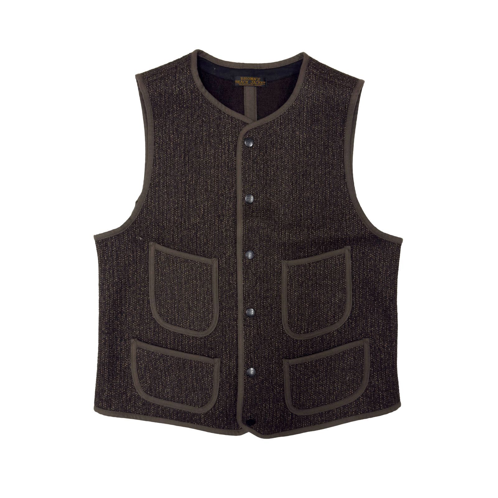 BROWN'S BEACH ブラウンズビーチ EARLY VEST アーリーベスト サイズ36