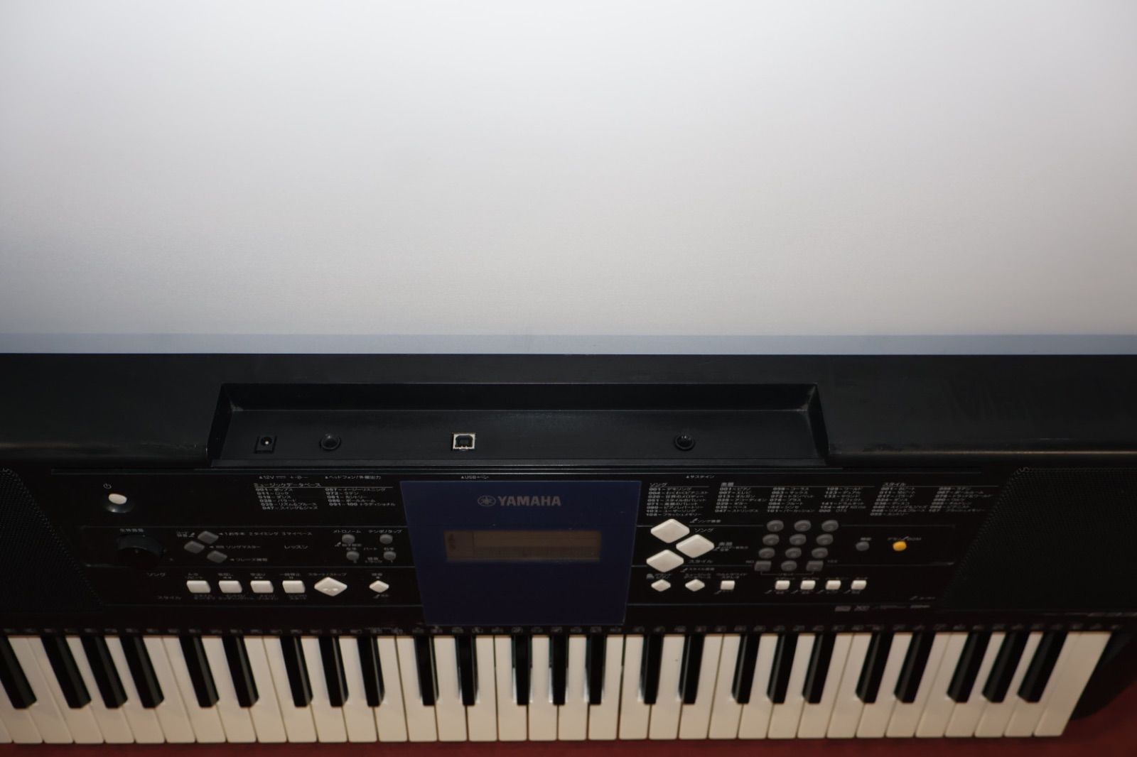 YAMAHA PSR-E333 電子キーボード 61鍵盤 ヤマハ 動作確認済み ソフト